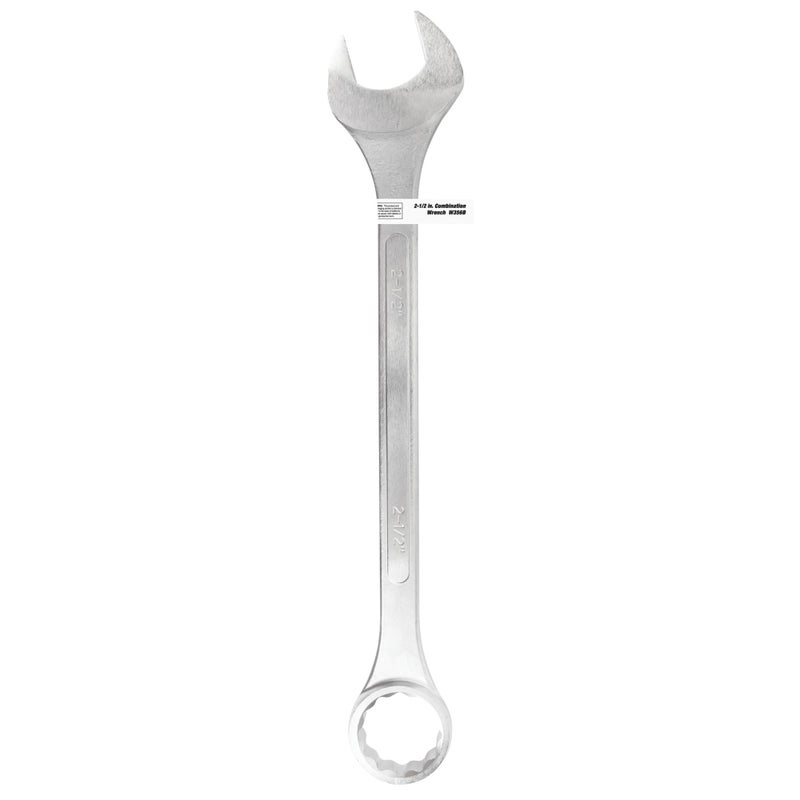 Performance Tool W356B 12-Point Combo Wrench with Satin Chrome Finish 2-1/2-Inch Combo Wrench - Image 5